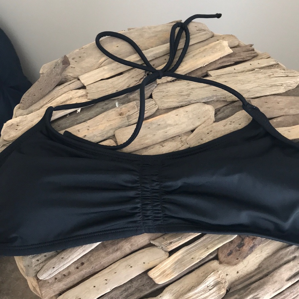 Black Bathing Suit Top